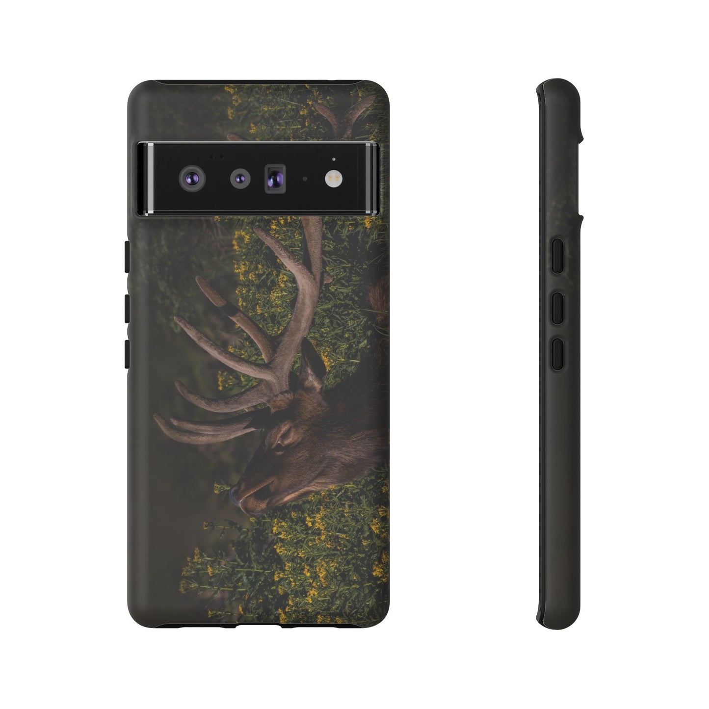 "WILDFLOWER SUNBATH" Bull Elk Smart Phone Tough Case