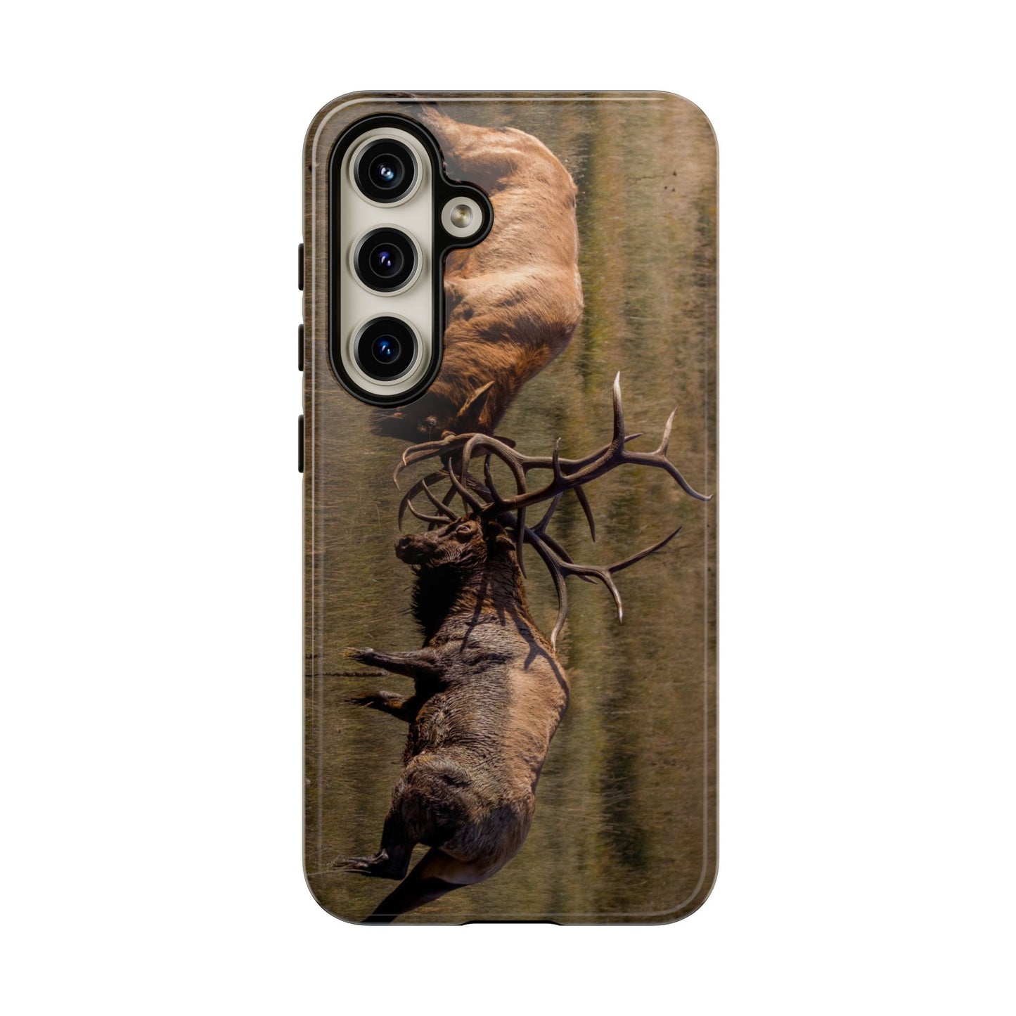 "LOCKED IN LIGHT" Bull Elk Smart Phone Tough Case