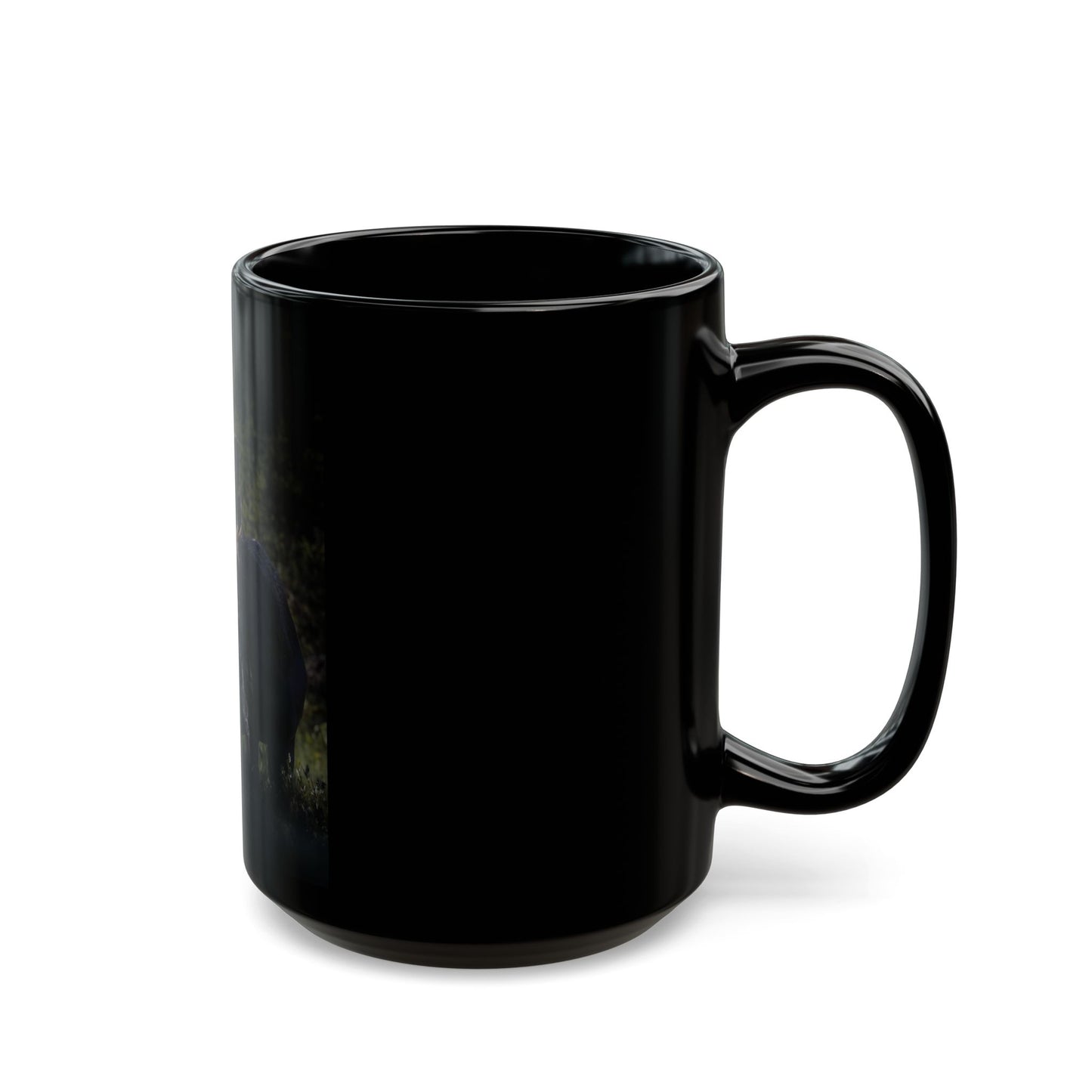 VELVET HIGHLIGHTS 15oz Black Mug