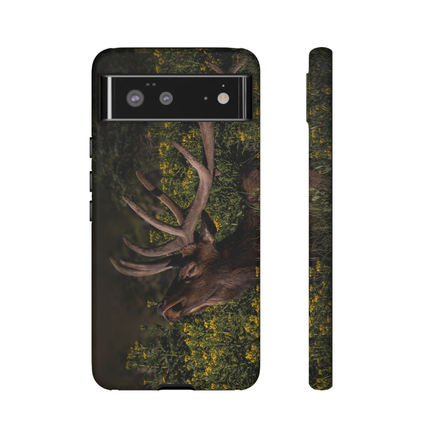 "WILDFLOWER SUNBATH" Bull Elk Smart Phone Tough Case