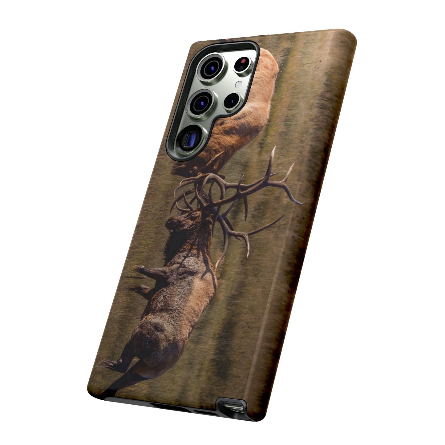 "LOCKED IN LIGHT" Bull Elk Smart Phone Tough Case