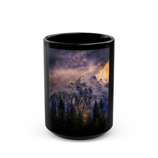 BACKLIT GRAND 15oz Black Mug