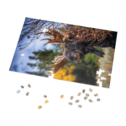 "PEEK A MOOSE" BULL MOOSE - PUZZLE