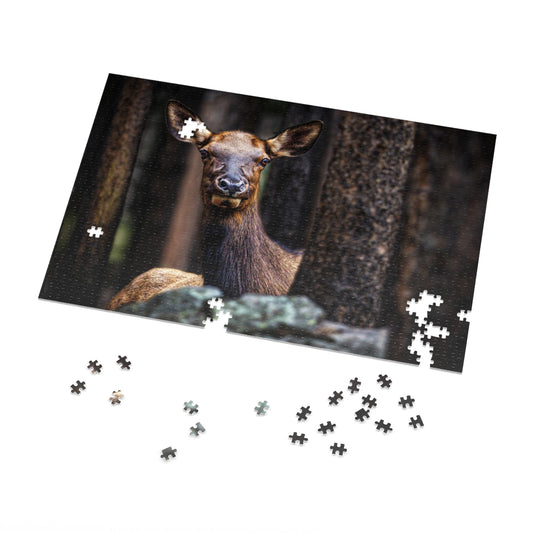 "LADY OF THE WOODS" COW ELK - PUZZLE