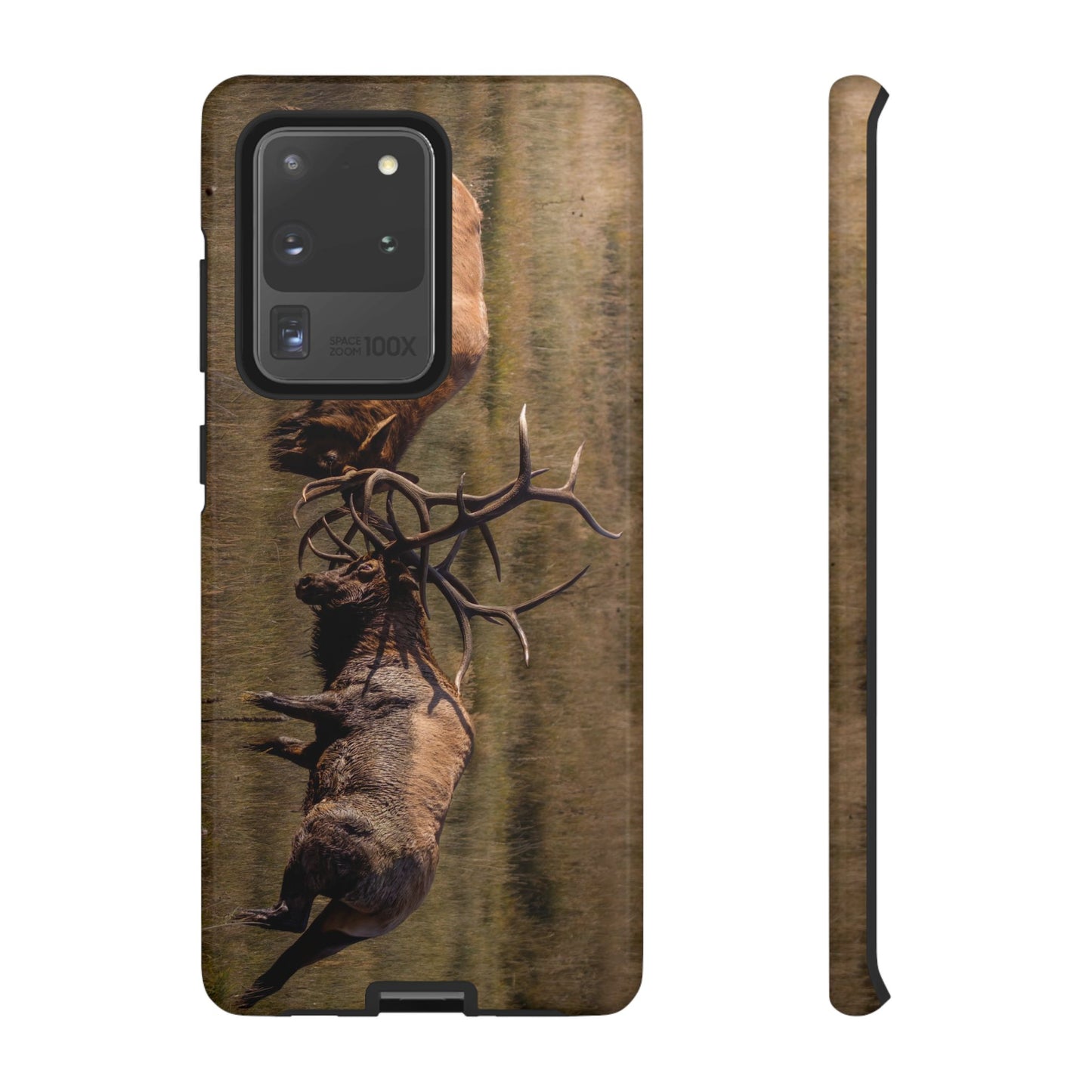 "LOCKED IN LIGHT" Bull Elk Smart Phone Tough Case