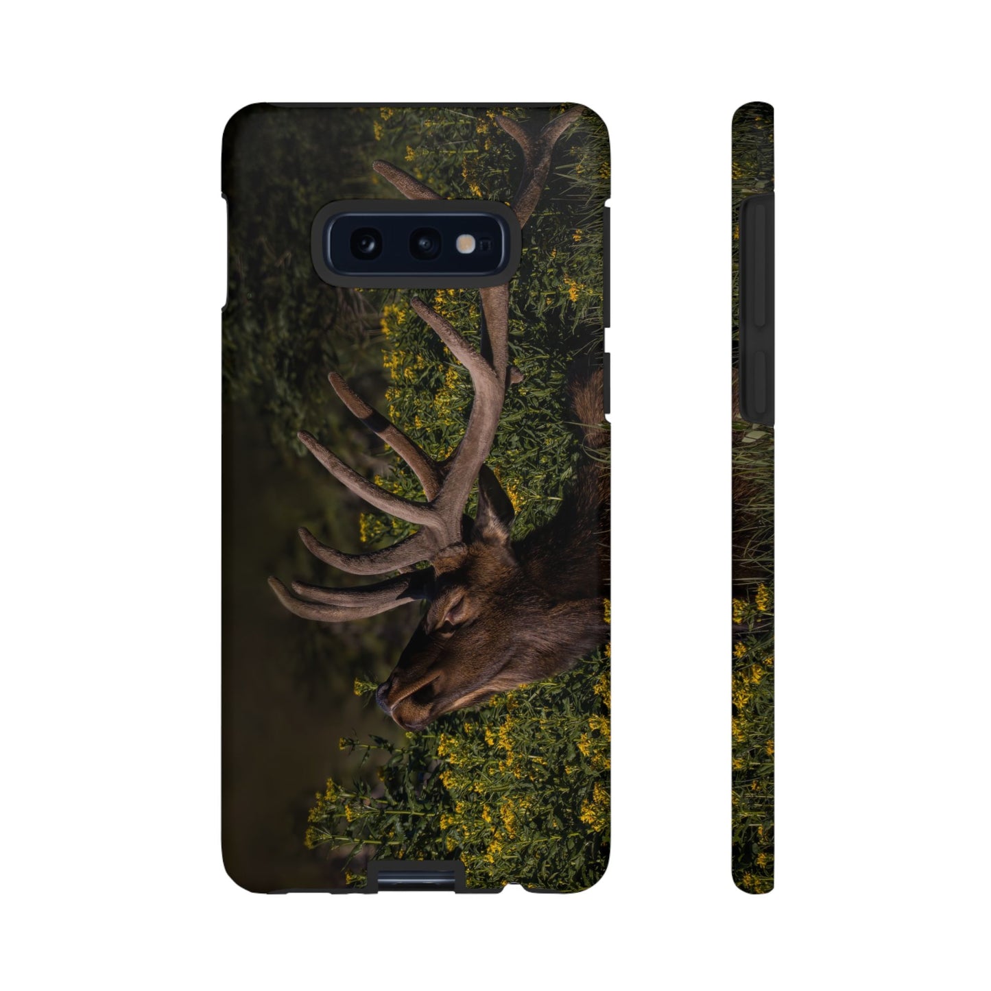 "WILDFLOWER SUNBATH" Bull Elk Smart Phone Tough Case