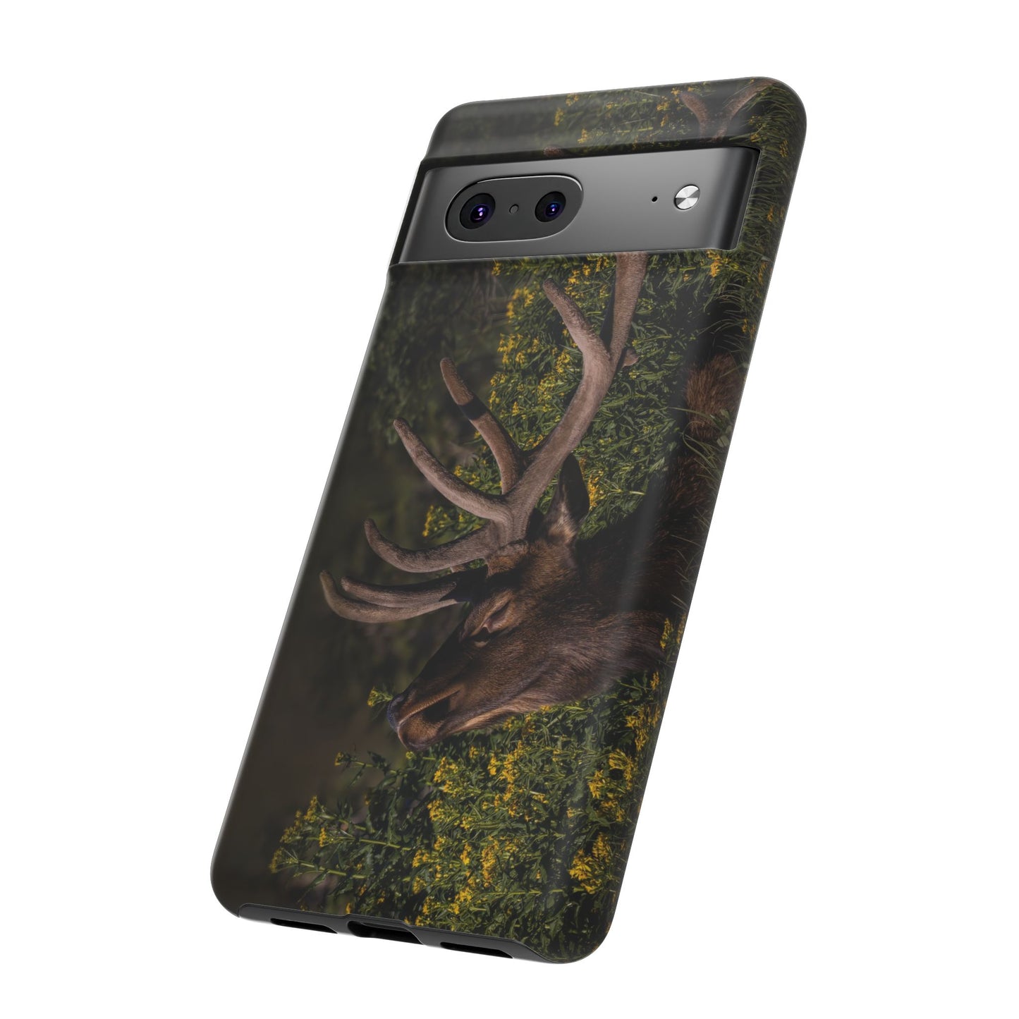 "WILDFLOWER SUNBATH" Bull Elk Smart Phone Tough Case