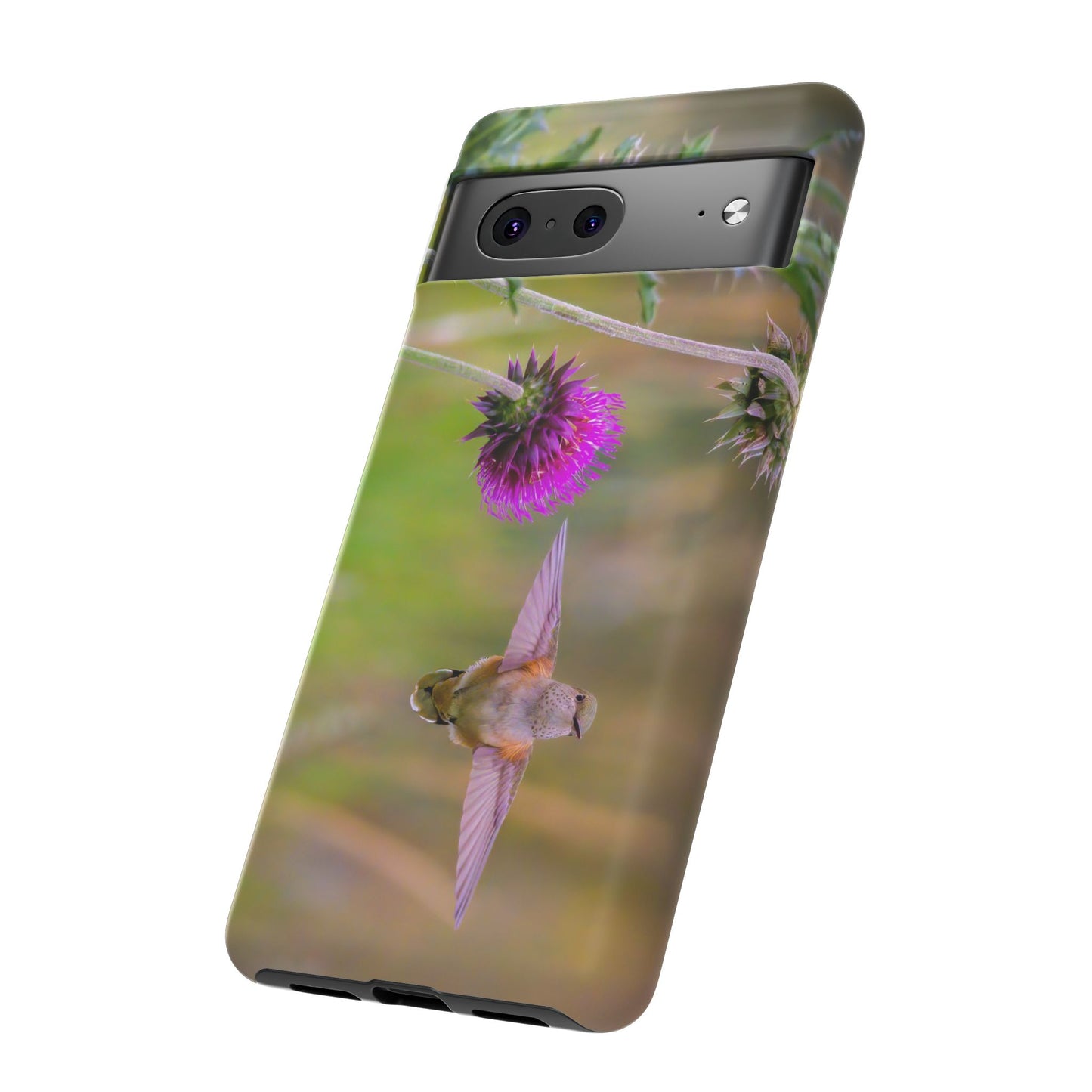 "THISTLE WINGS" Hummingbird Smart Phone Tough Case