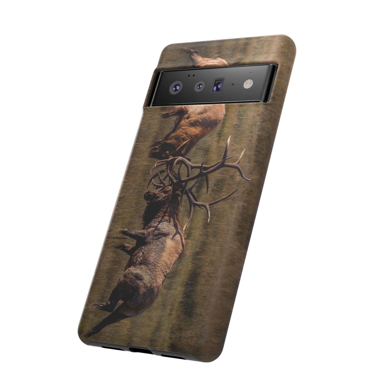 "LOCKED IN LIGHT" Bull Elk Smart Phone Tough Case