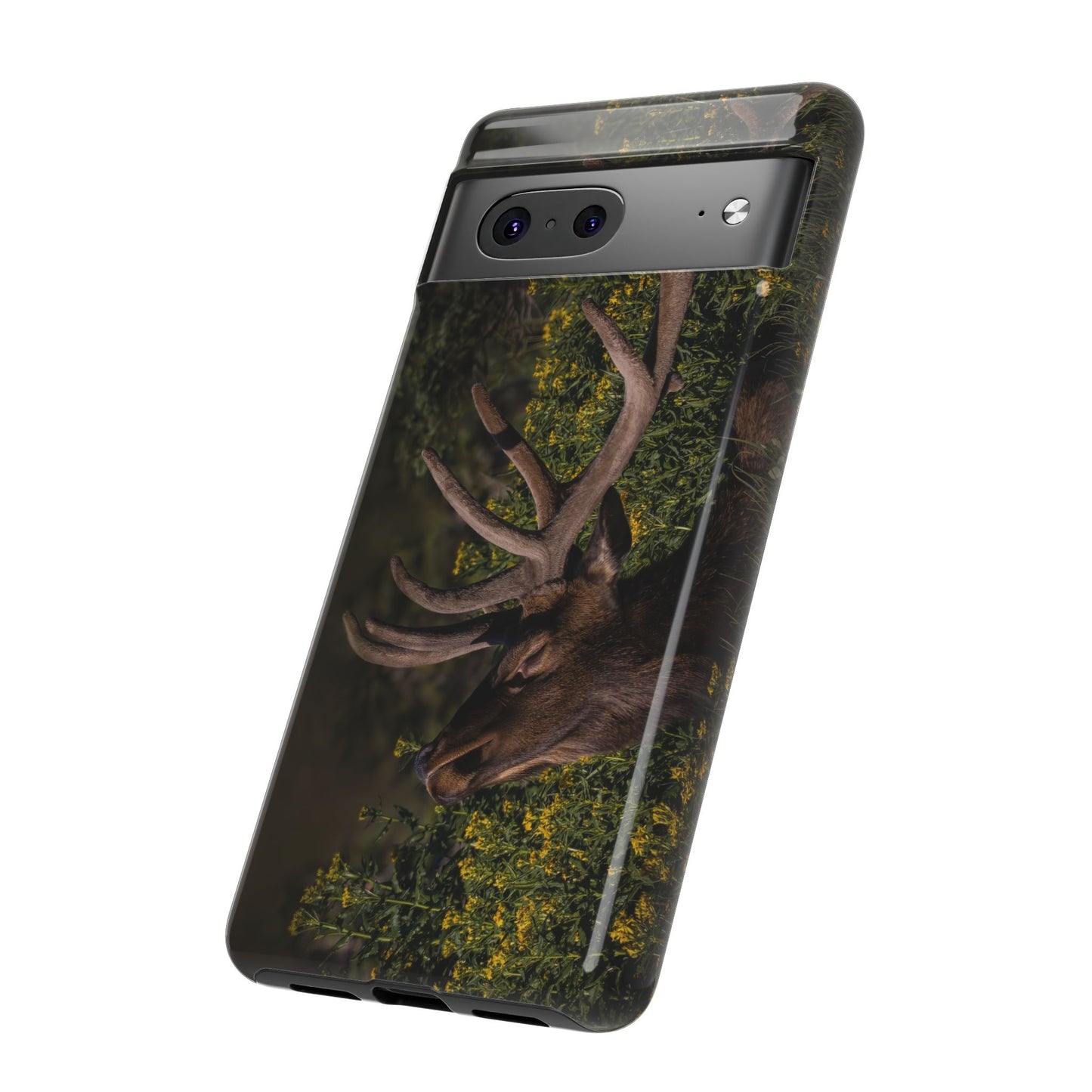 "WILDFLOWER SUNBATH" Bull Elk Smart Phone Tough Case