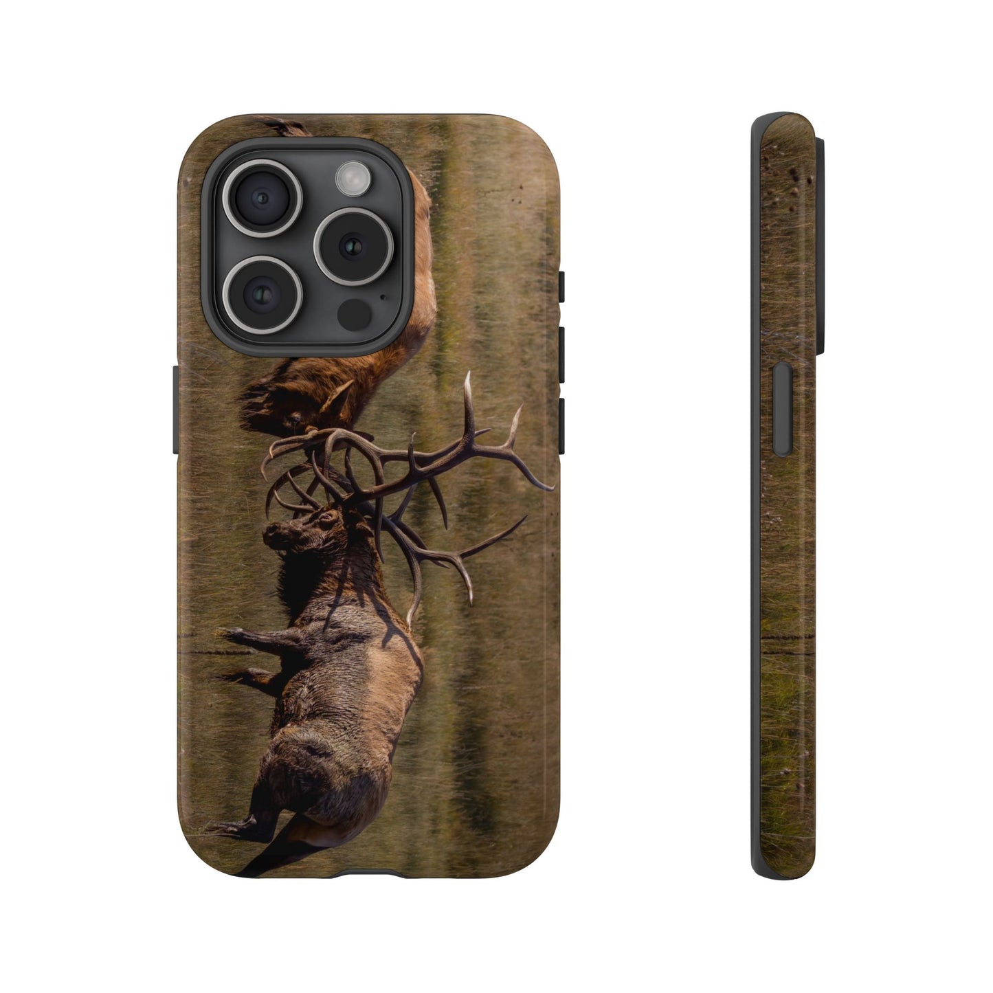 "LOCKED IN LIGHT" Bull Elk Smart Phone Tough Case