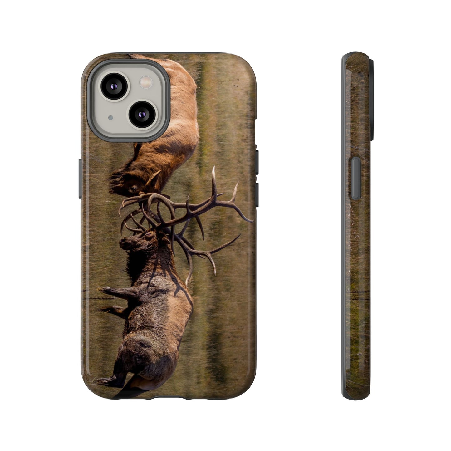 "LOCKED IN LIGHT" Bull Elk Smart Phone Tough Case