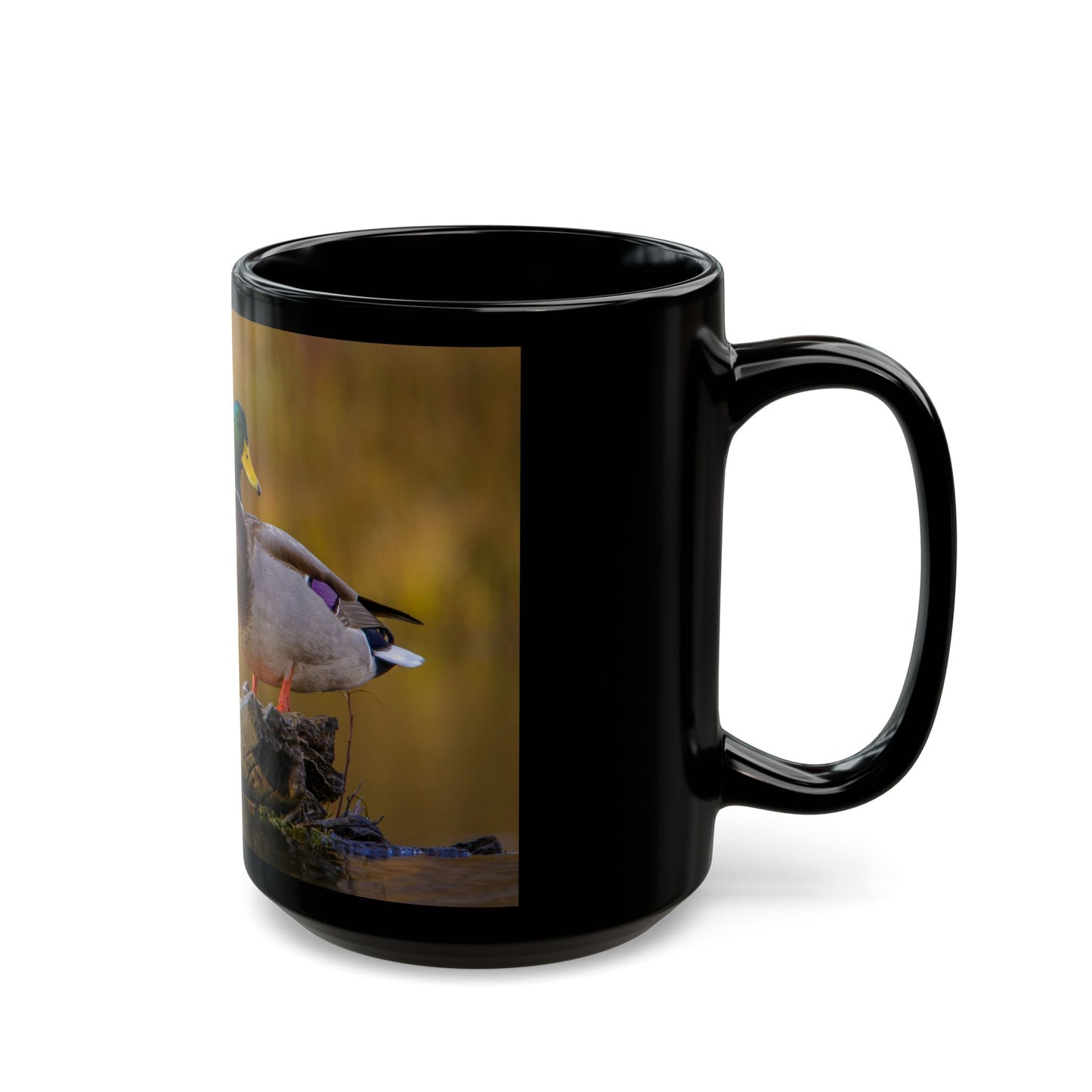 SNAKE RIVER DRAKE 15oz Black Mug