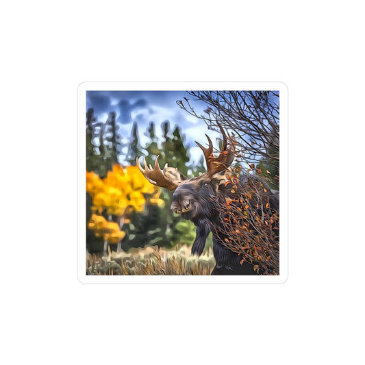 PEEK A MOOSE - Vinyl Decals + Stickers