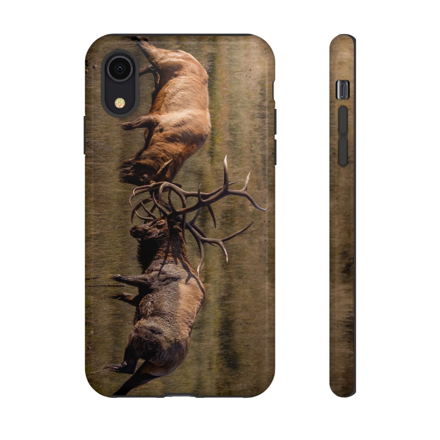 "LOCKED IN LIGHT" Bull Elk Smart Phone Tough Case