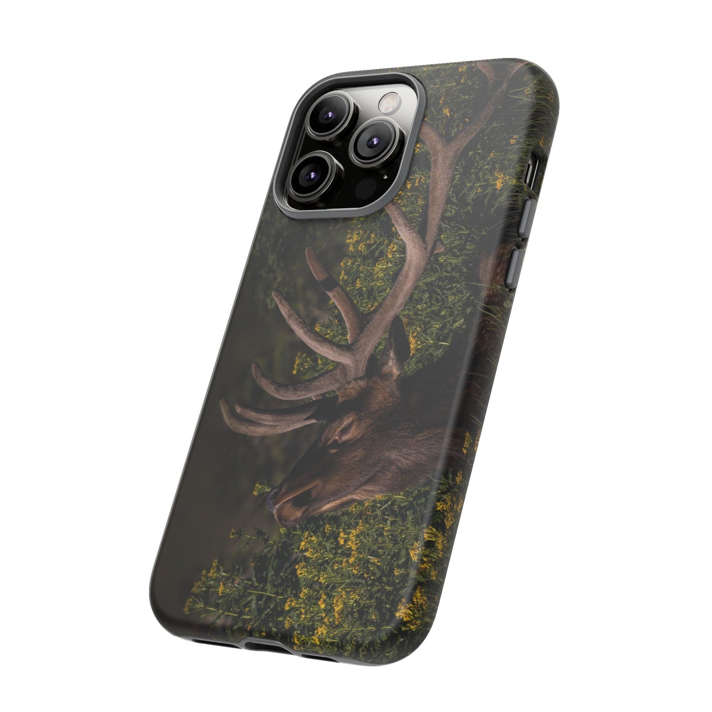 "WILDFLOWER SUNBATH" Bull Elk Smart Phone Tough Case