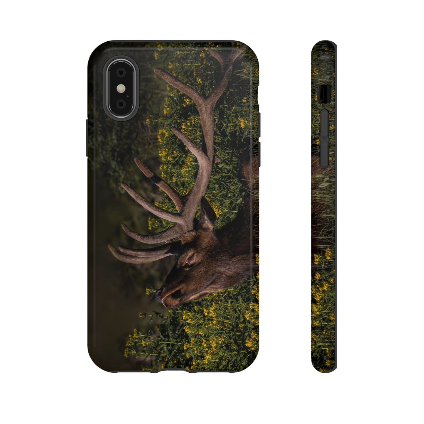 "WILDFLOWER SUNBATH" Bull Elk Smart Phone Tough Case