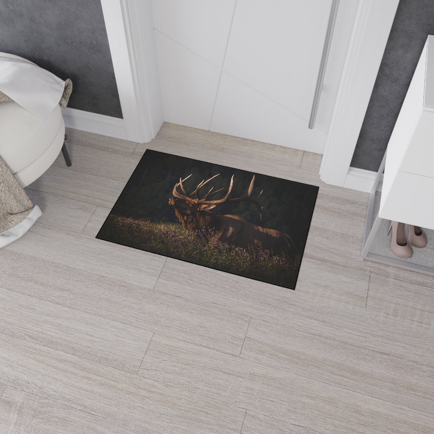 "FALL IN THE AIR" Heavy Duty Indoor Outdoor Floor Mat Photo Rug