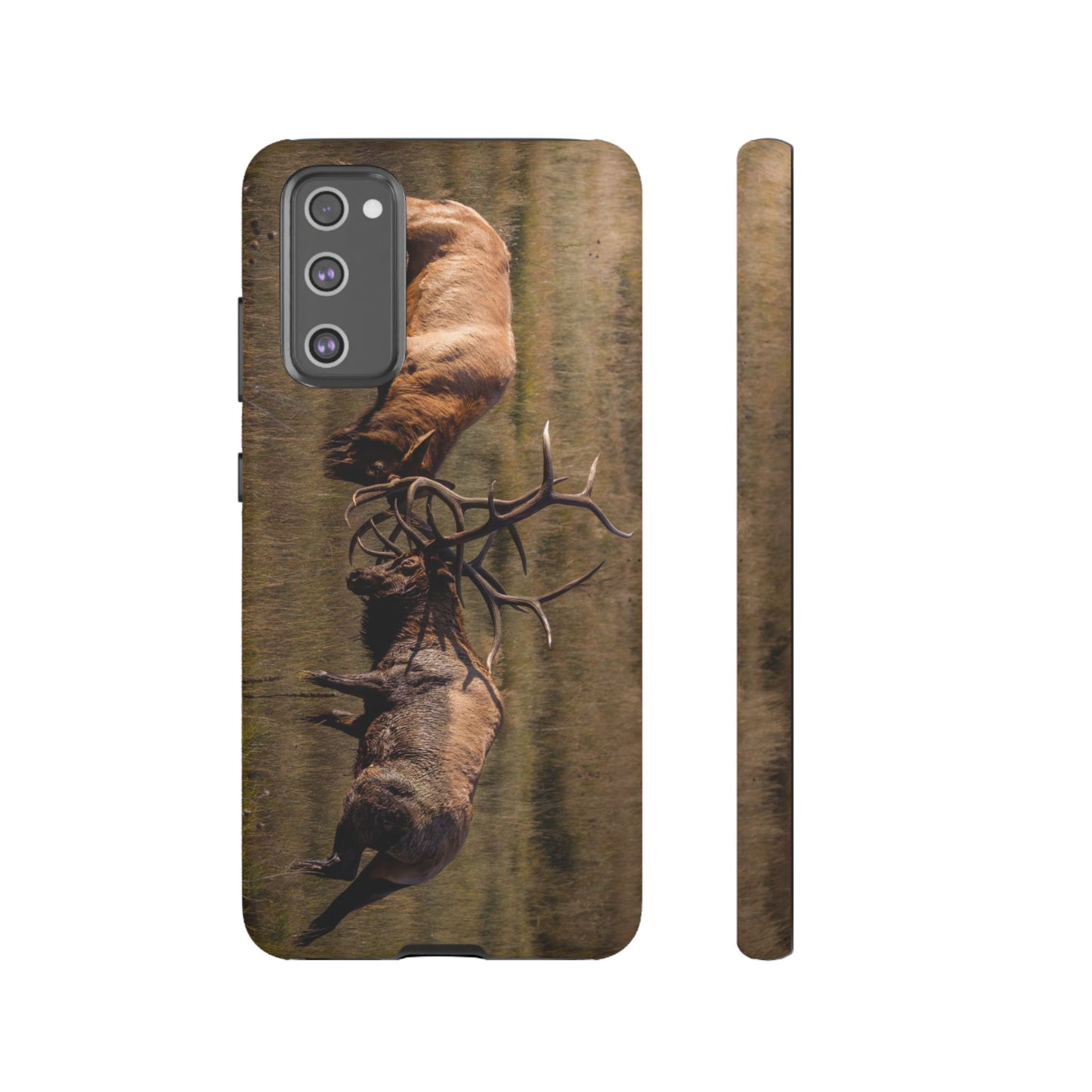 "LOCKED IN LIGHT" Bull Elk Smart Phone Tough Case