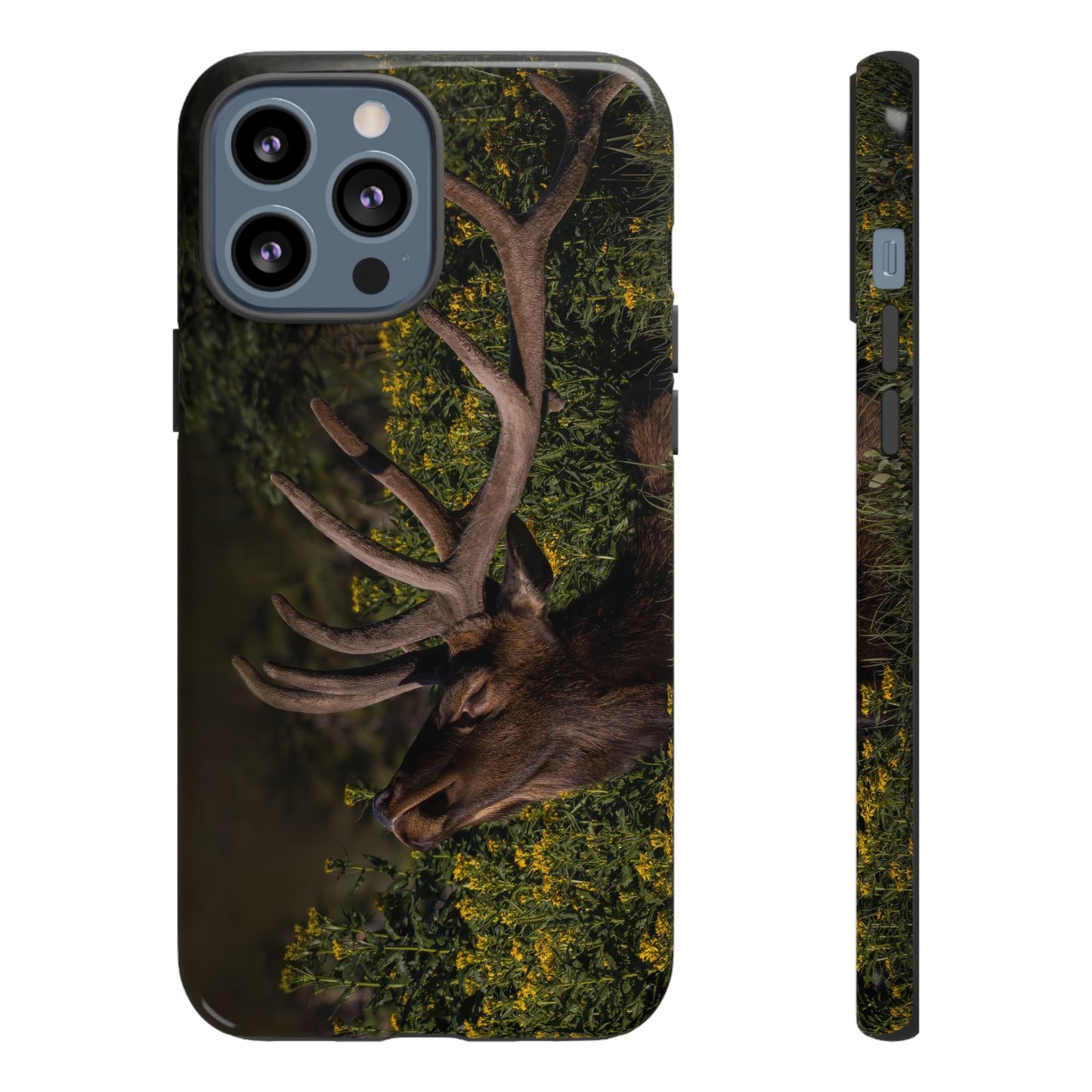 "WILDFLOWER SUNBATH" Bull Elk Smart Phone Tough Case