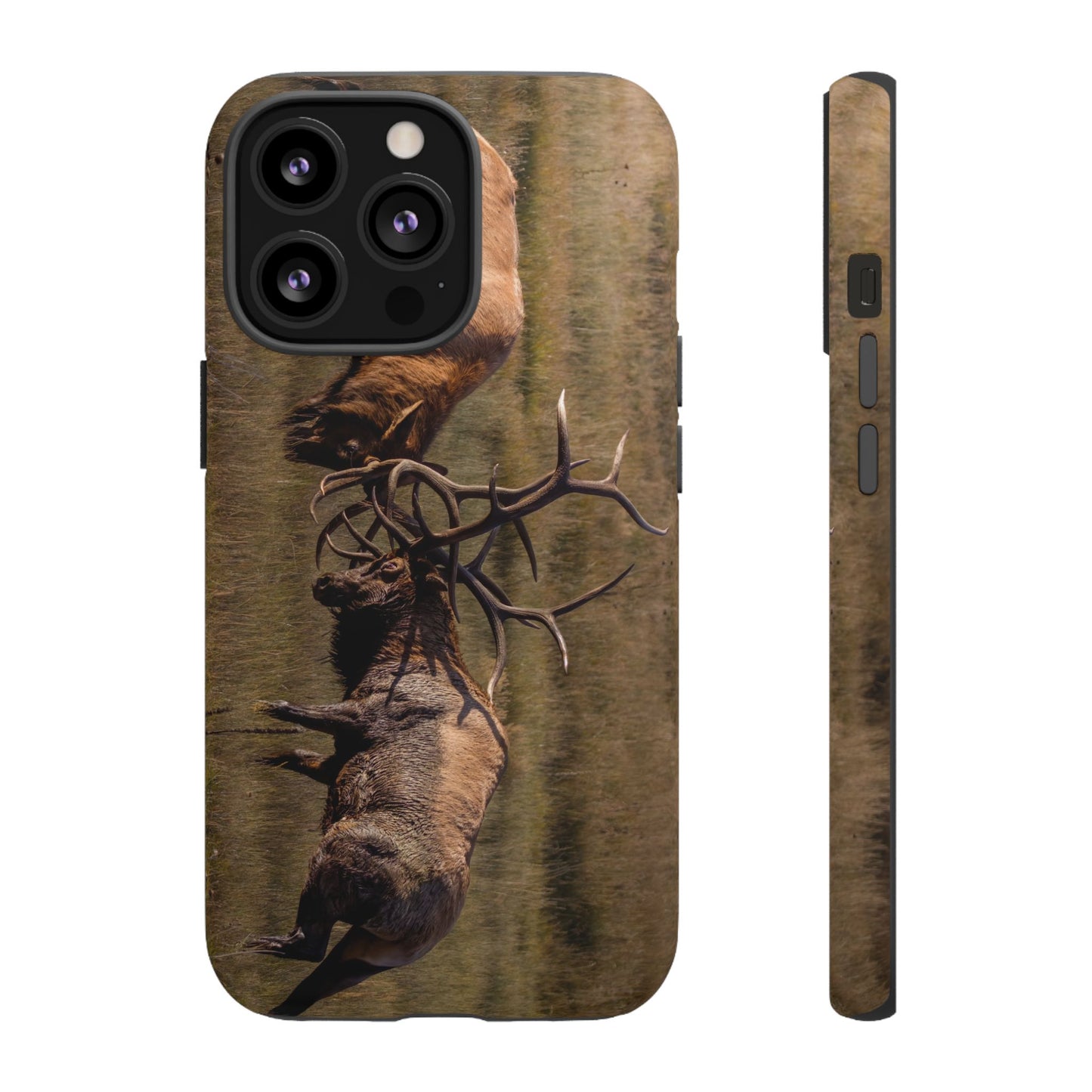 "LOCKED IN LIGHT" Bull Elk Smart Phone Tough Case