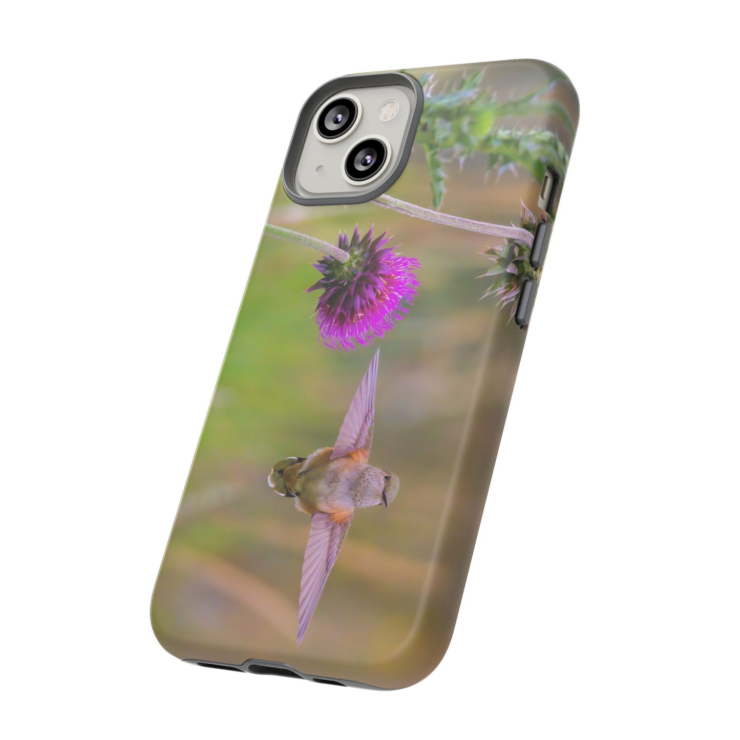 "THISTLE WINGS" Hummingbird Smart Phone Tough Case