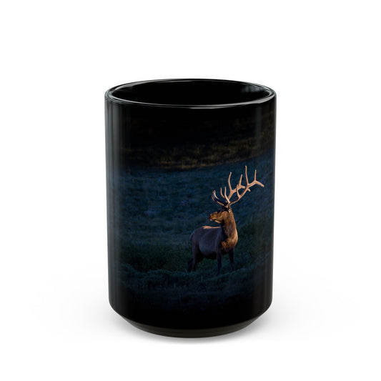 LIGHT BEAM 15oz Black Mug