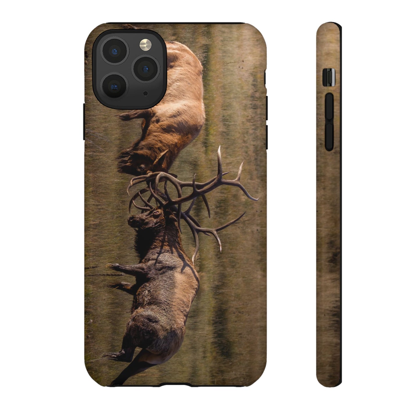 "LOCKED IN LIGHT" Bull Elk Smart Phone Tough Case