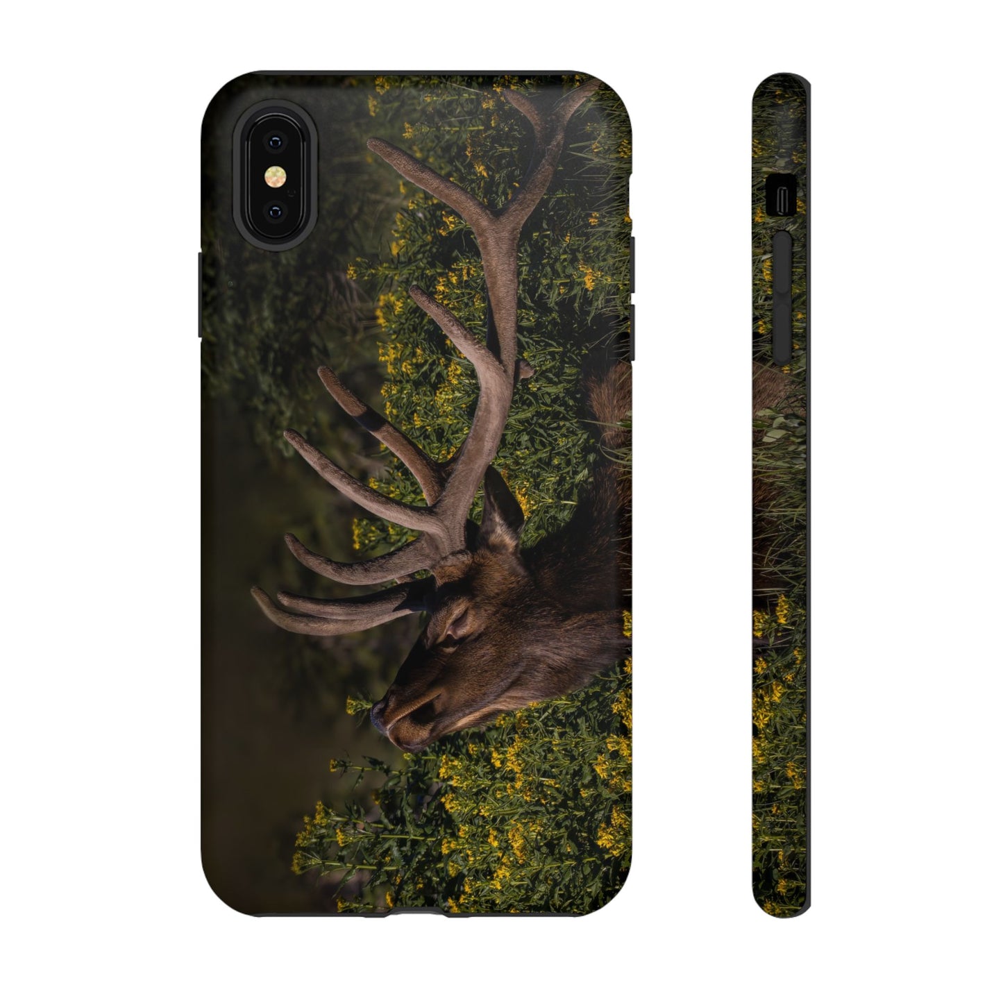 "WILDFLOWER SUNBATH" Bull Elk Smart Phone Tough Case