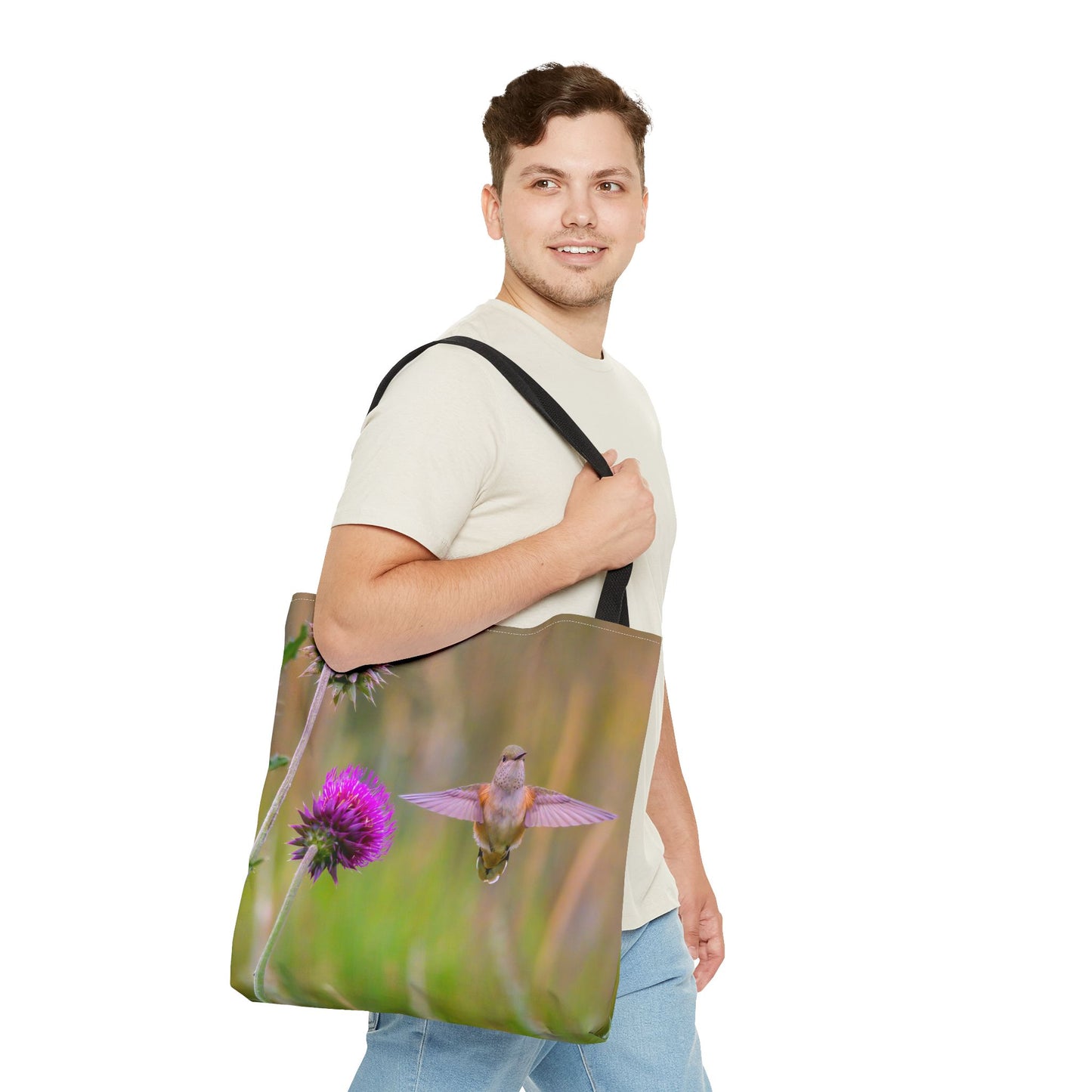 "THISTLE WINGS" Tote Bag