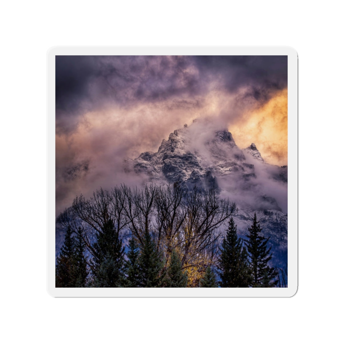 "BACKLIT GRAND" Photo Magnet