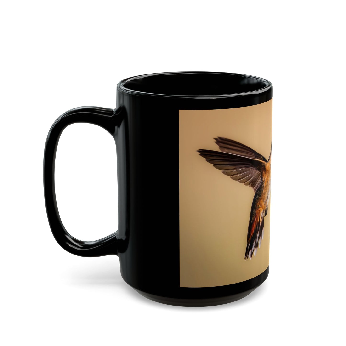 SANDY 15oz Black Mug