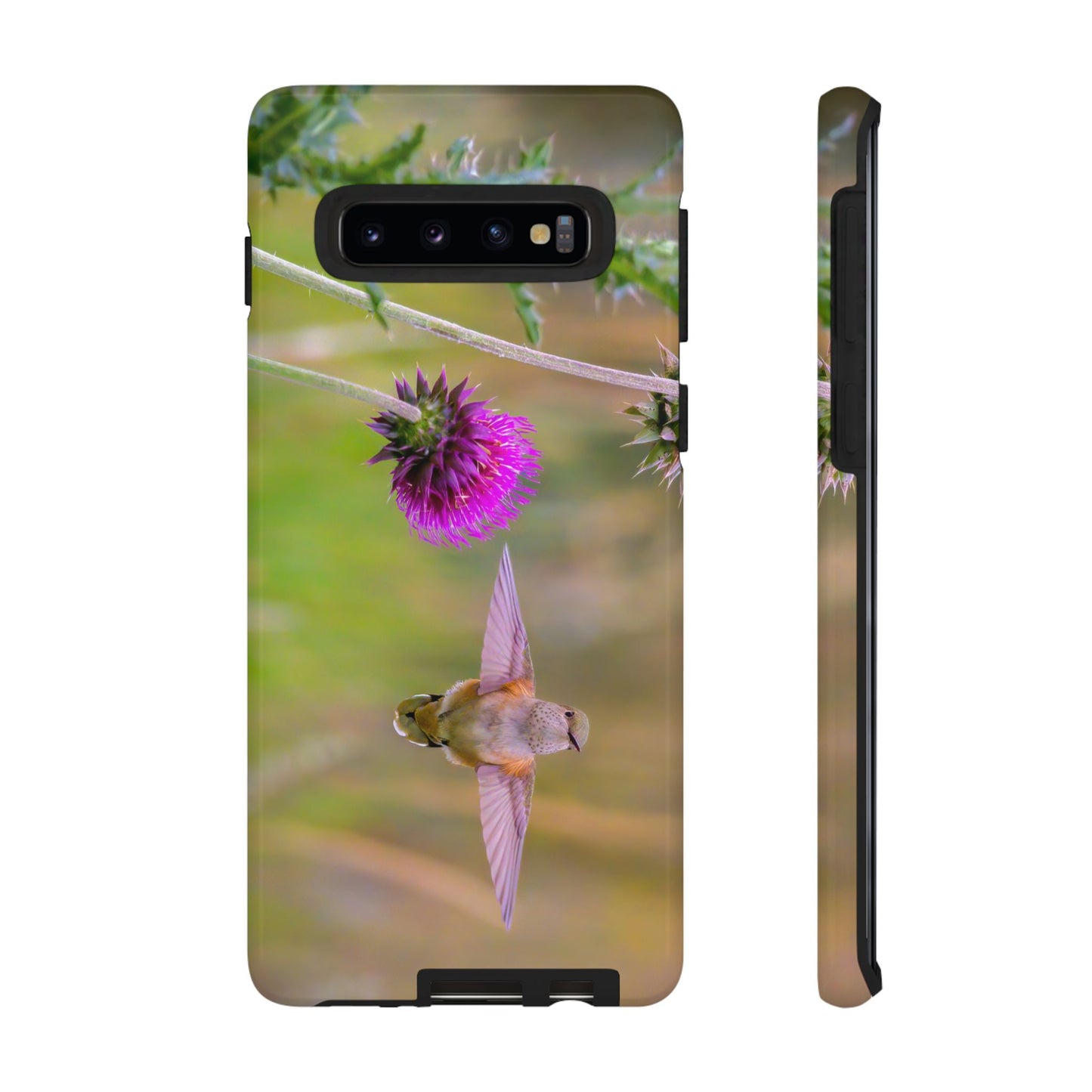 "THISTLE WINGS" Hummingbird Smart Phone Tough Case