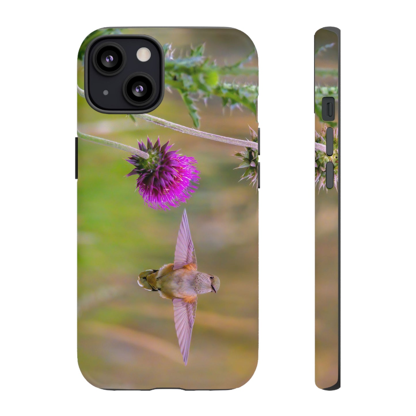 "THISTLE WINGS" Hummingbird Smart Phone Tough Case