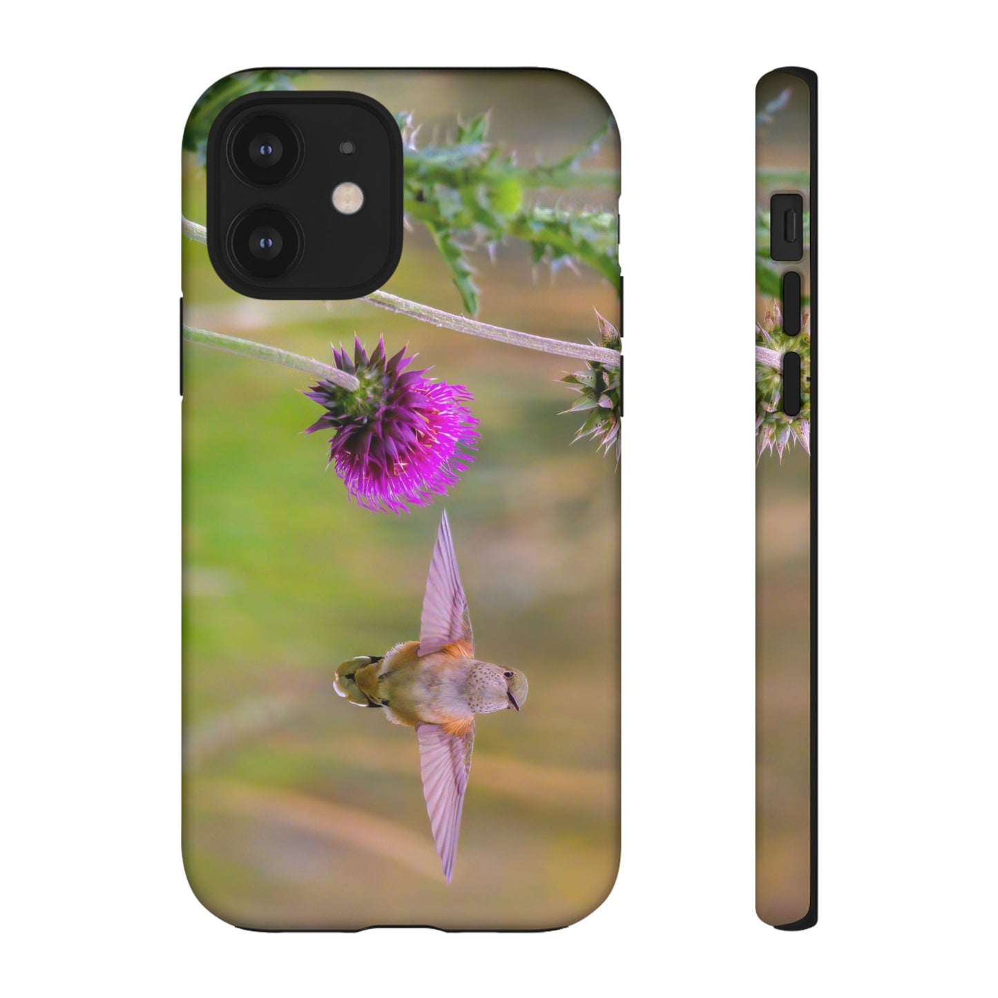 "THISTLE WINGS" Hummingbird Smart Phone Tough Case