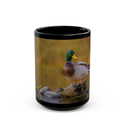 SNAKE RIVER DRAKE 15oz Black Mug