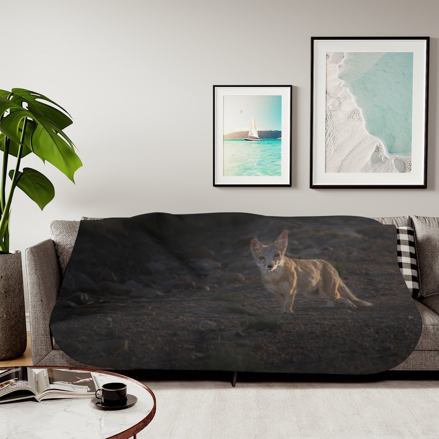 "AGLOW" SWIFT FOX - SHERPA BLANKET