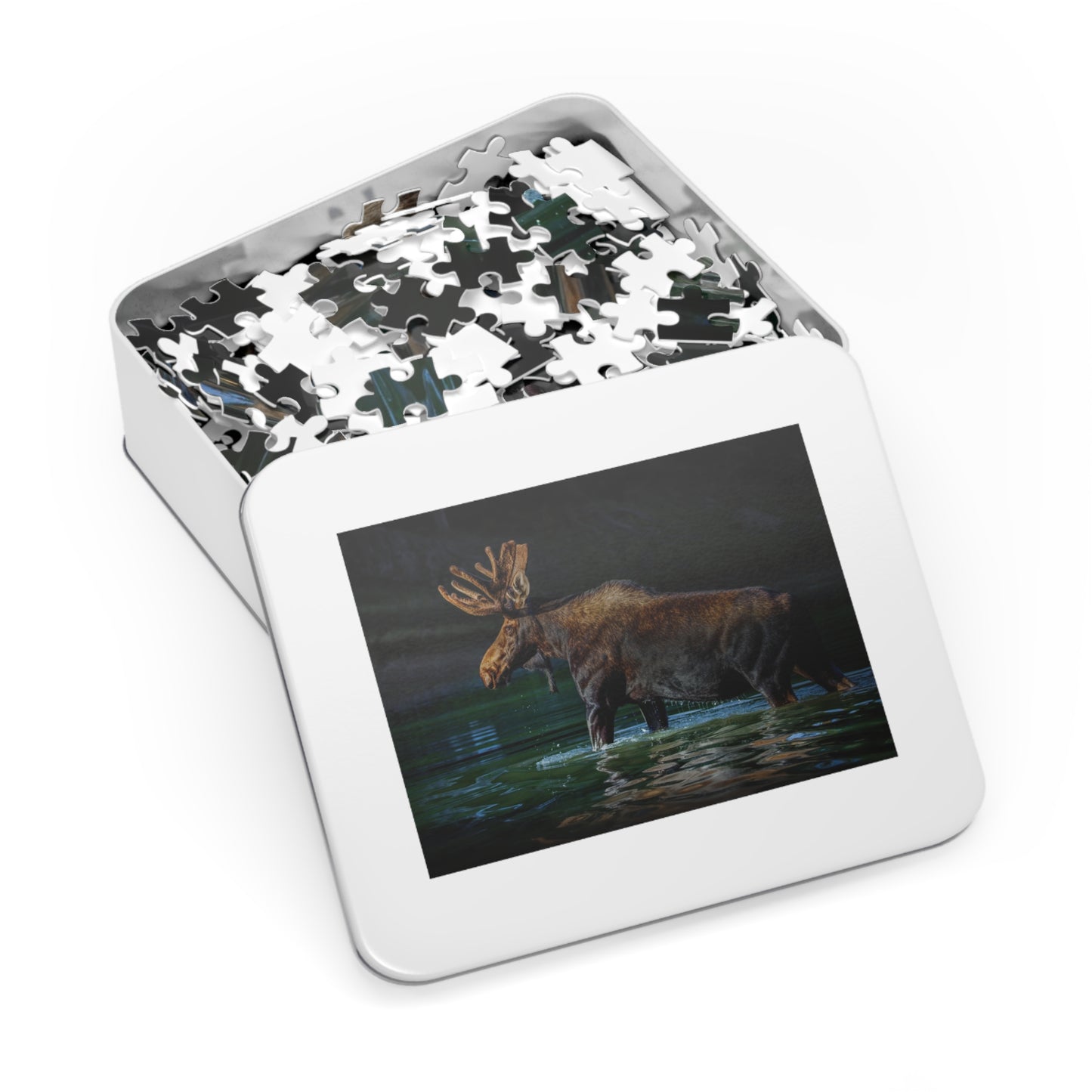 "SPOTLIGHT" BULL MOOSE - PUZZLE