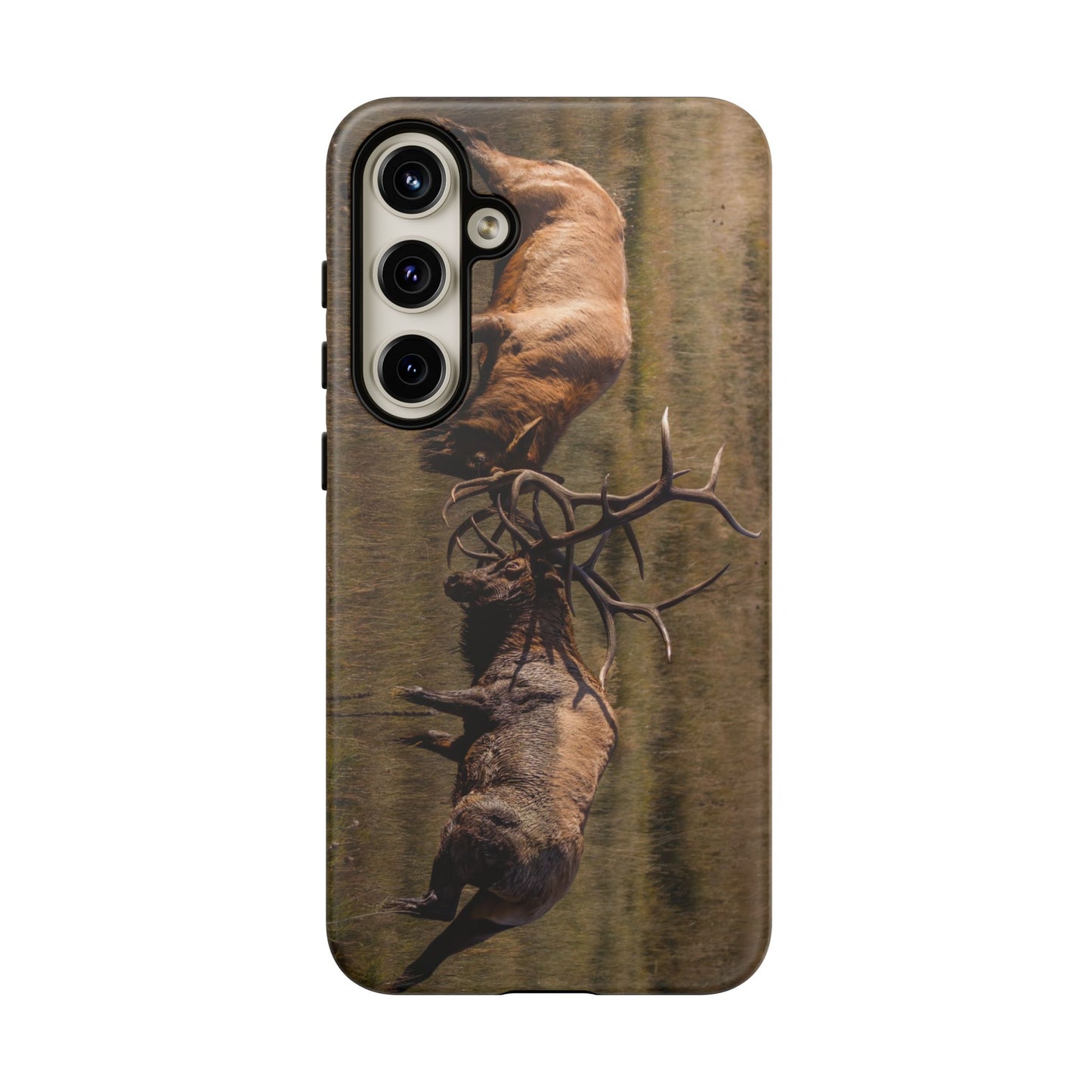 "LOCKED IN LIGHT" Bull Elk Smart Phone Tough Case