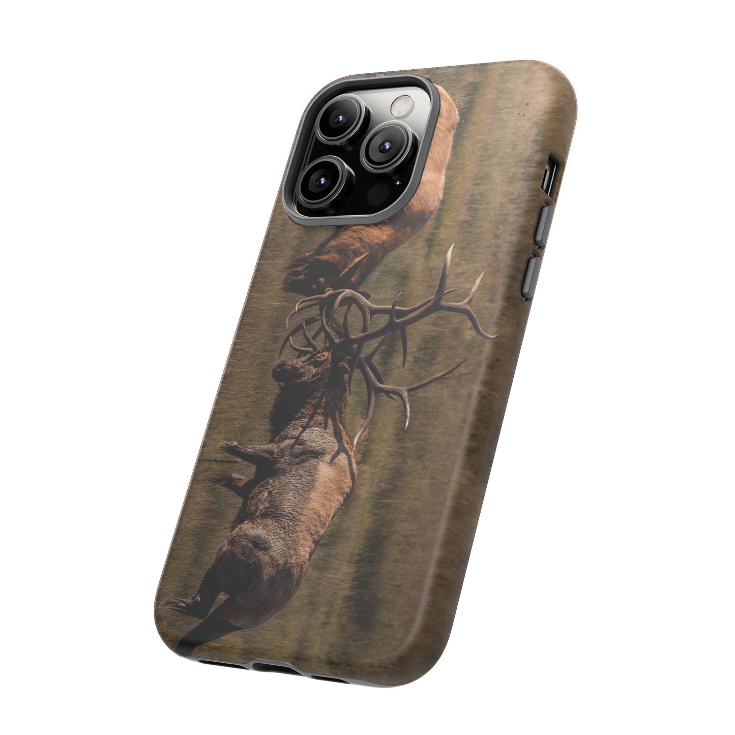 "LOCKED IN LIGHT" Bull Elk Smart Phone Tough Case