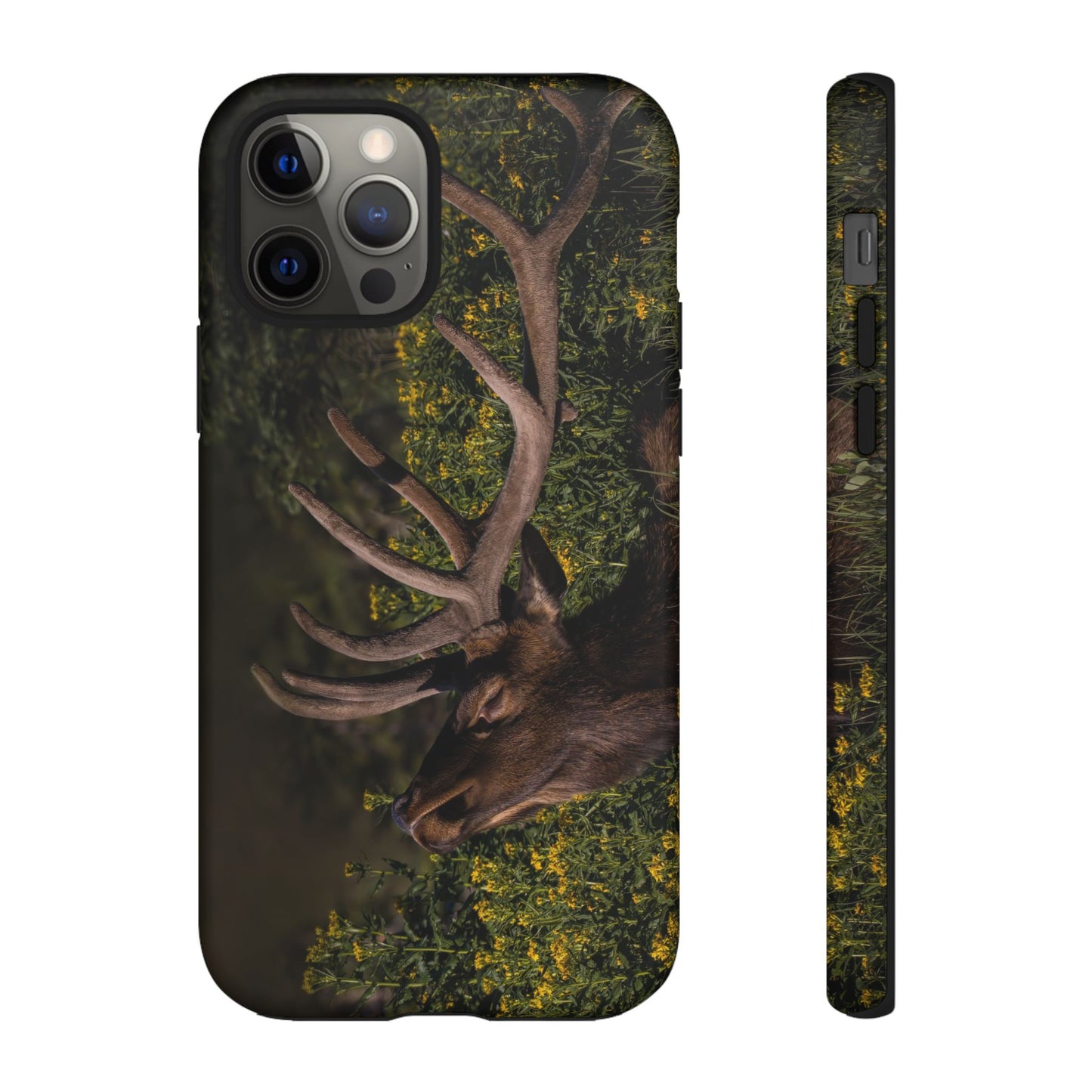 "WILDFLOWER SUNBATH" Bull Elk Smart Phone Tough Case