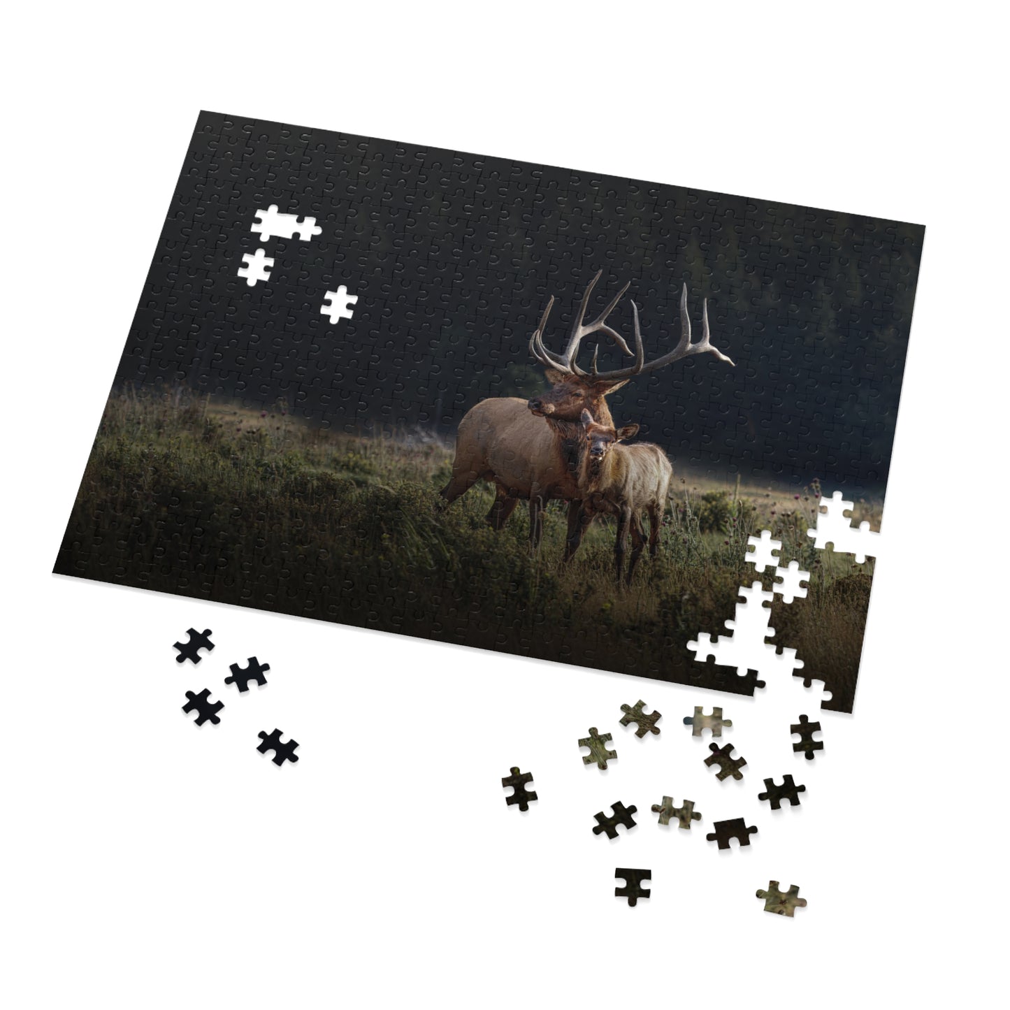 "GENERATIONS" BULL ELK - PUZZLE