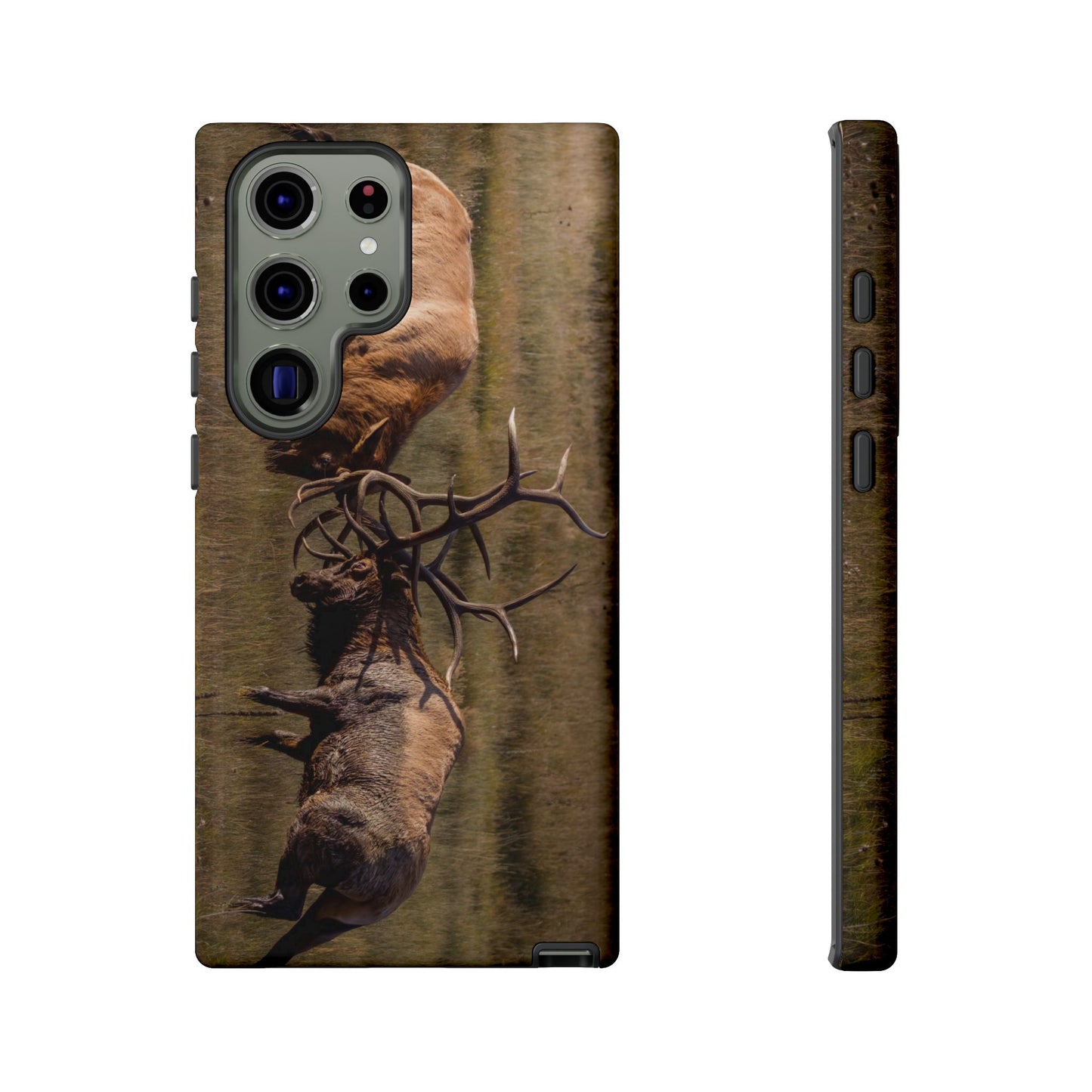 "LOCKED IN LIGHT" Bull Elk Smart Phone Tough Case