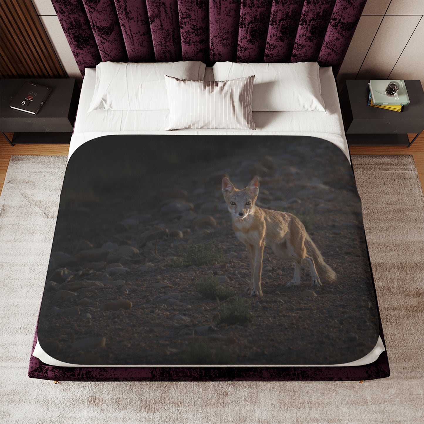 "AGLOW" SWIFT FOX - SHERPA BLANKET