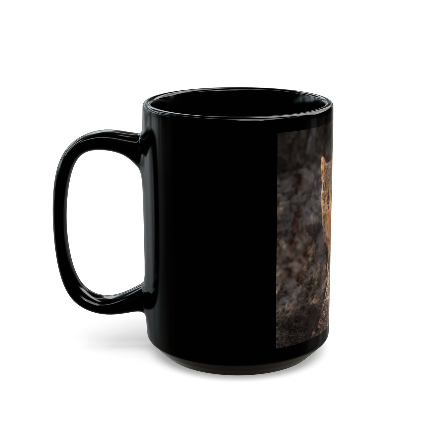 CUTE ATTITUDE 15oz Black Mug