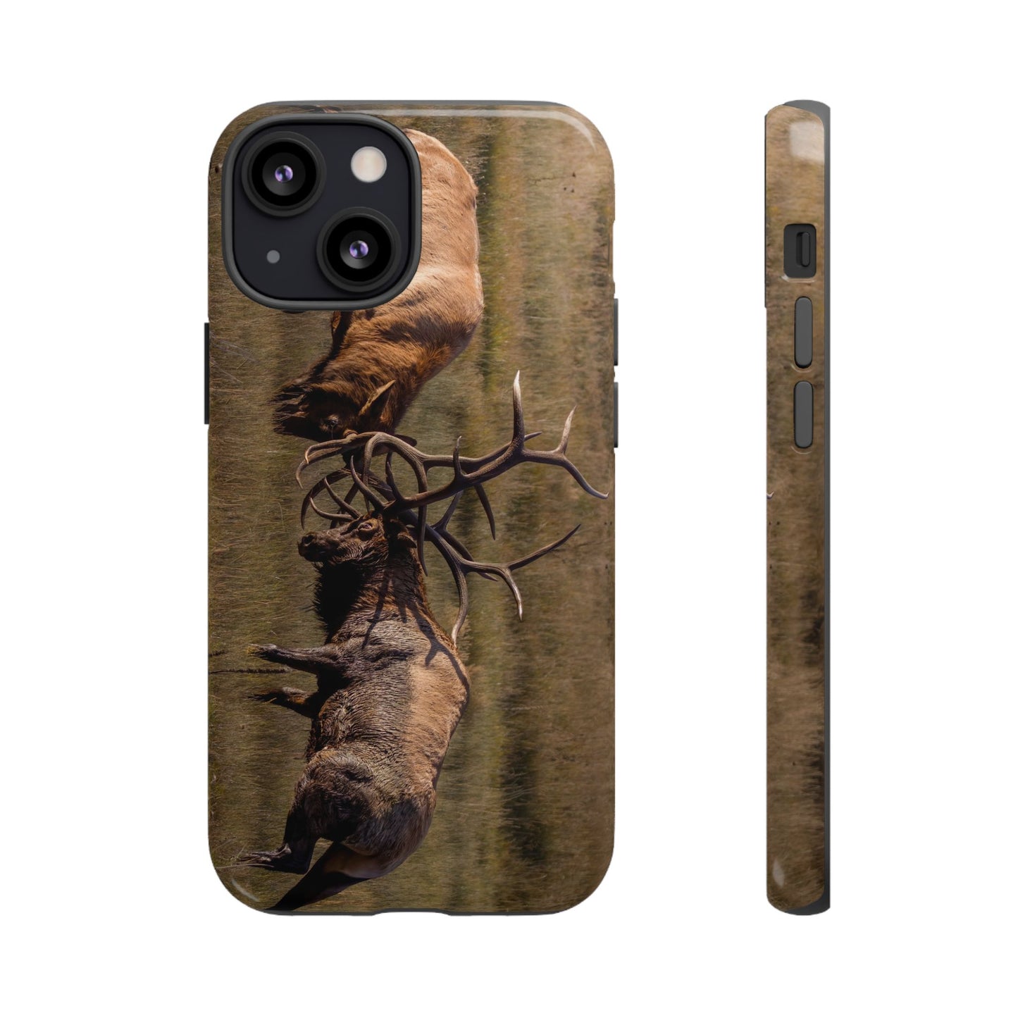 "LOCKED IN LIGHT" Bull Elk Smart Phone Tough Case