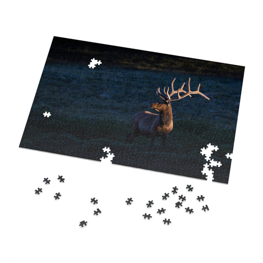 "LIGHT BEAM" BULL ELK - PUZZLE