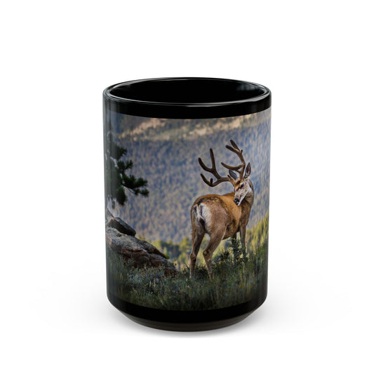 BACKDROP ITCH 15oz Black Mug