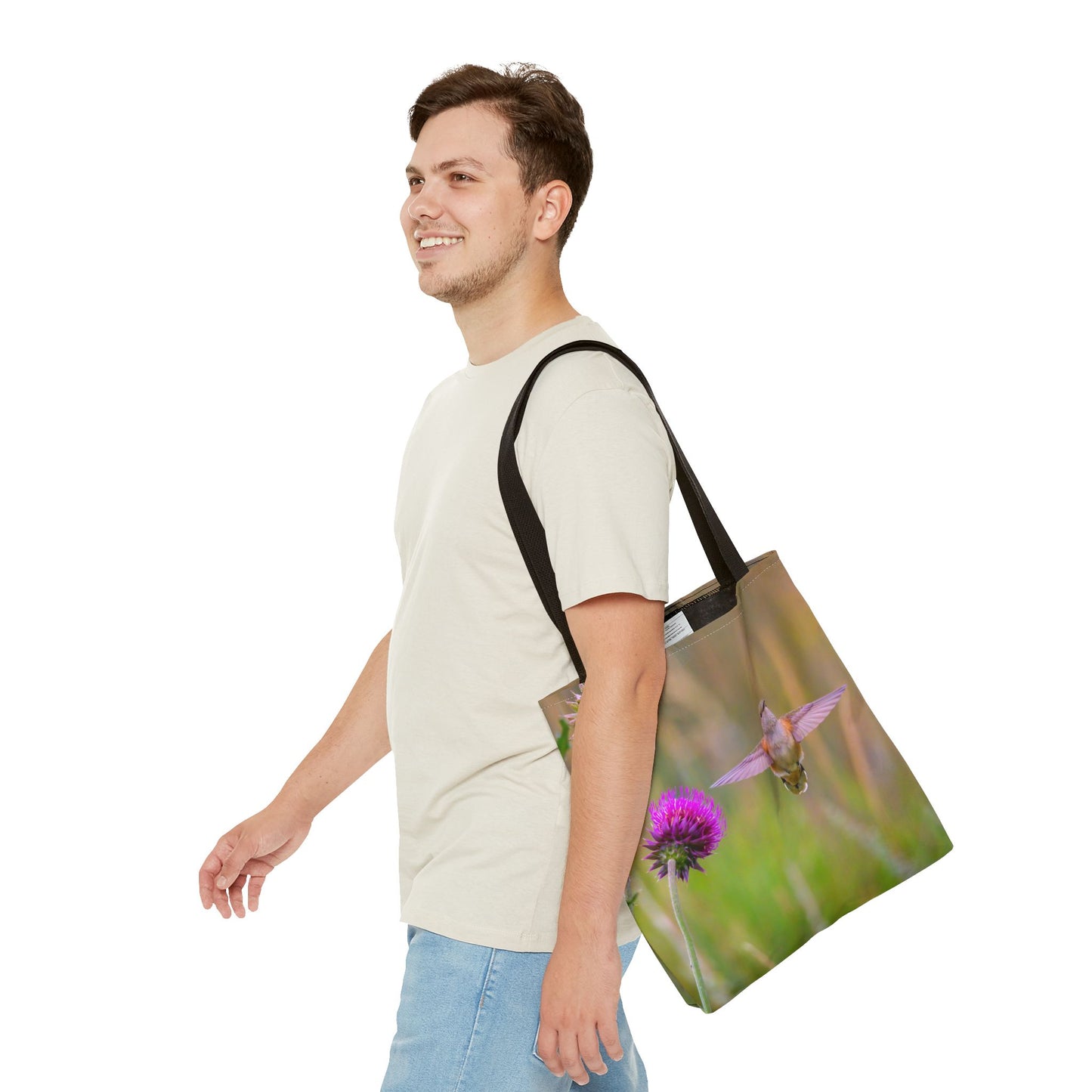 "THISTLE WINGS" Tote Bag