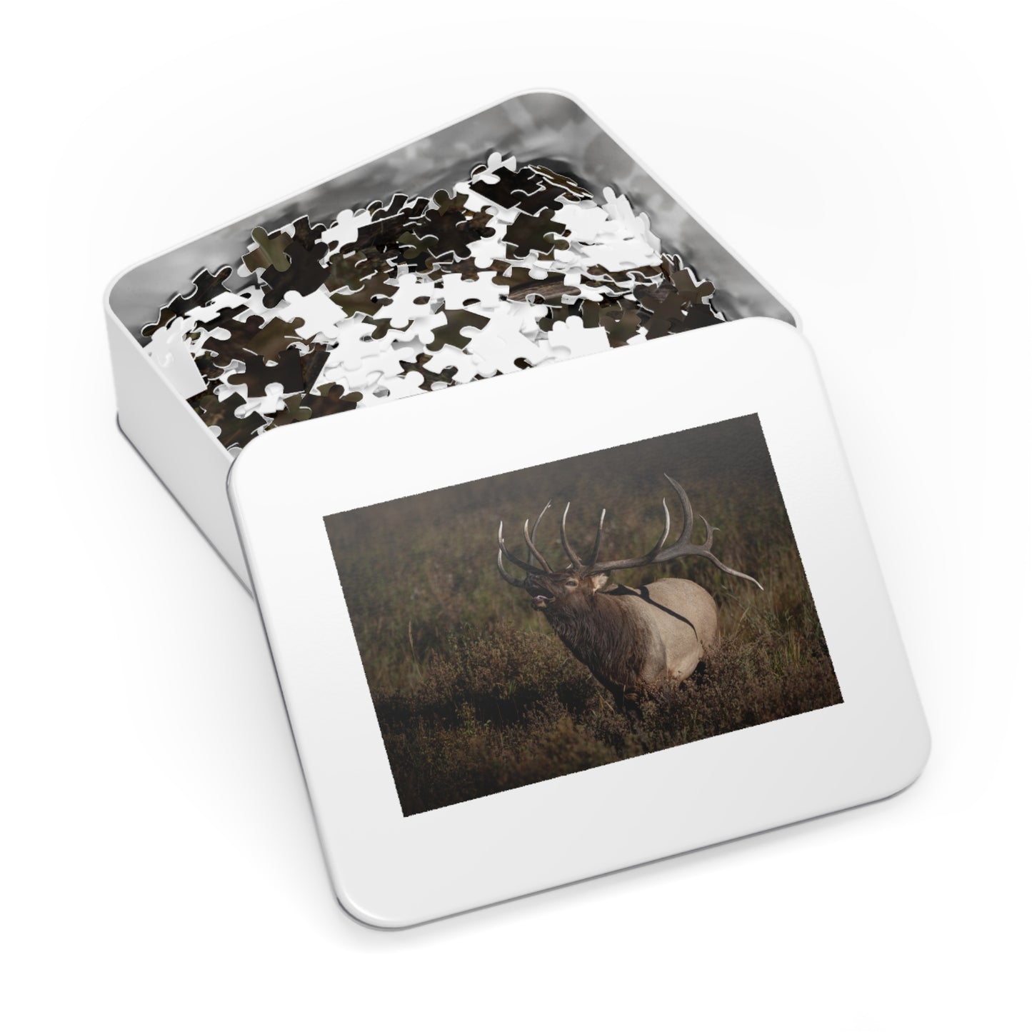 "SPLIT DECISION" BULL ELK - PUZZLE